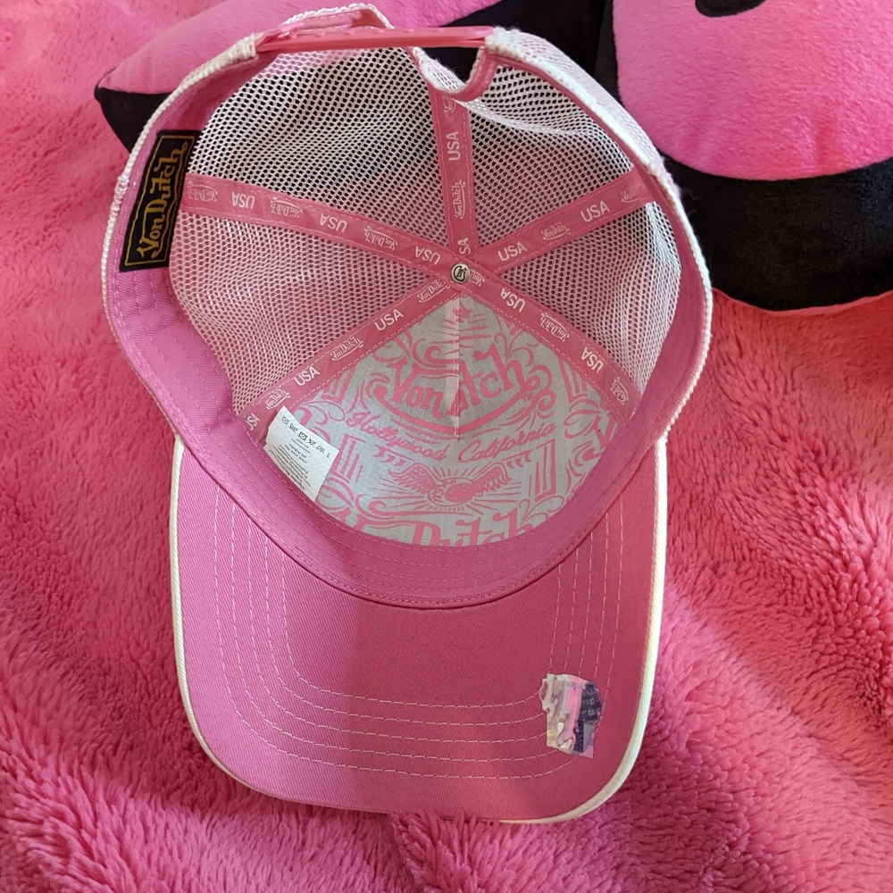 von dutch pink glitter hat cap 🧢 - Picture 7 of 16